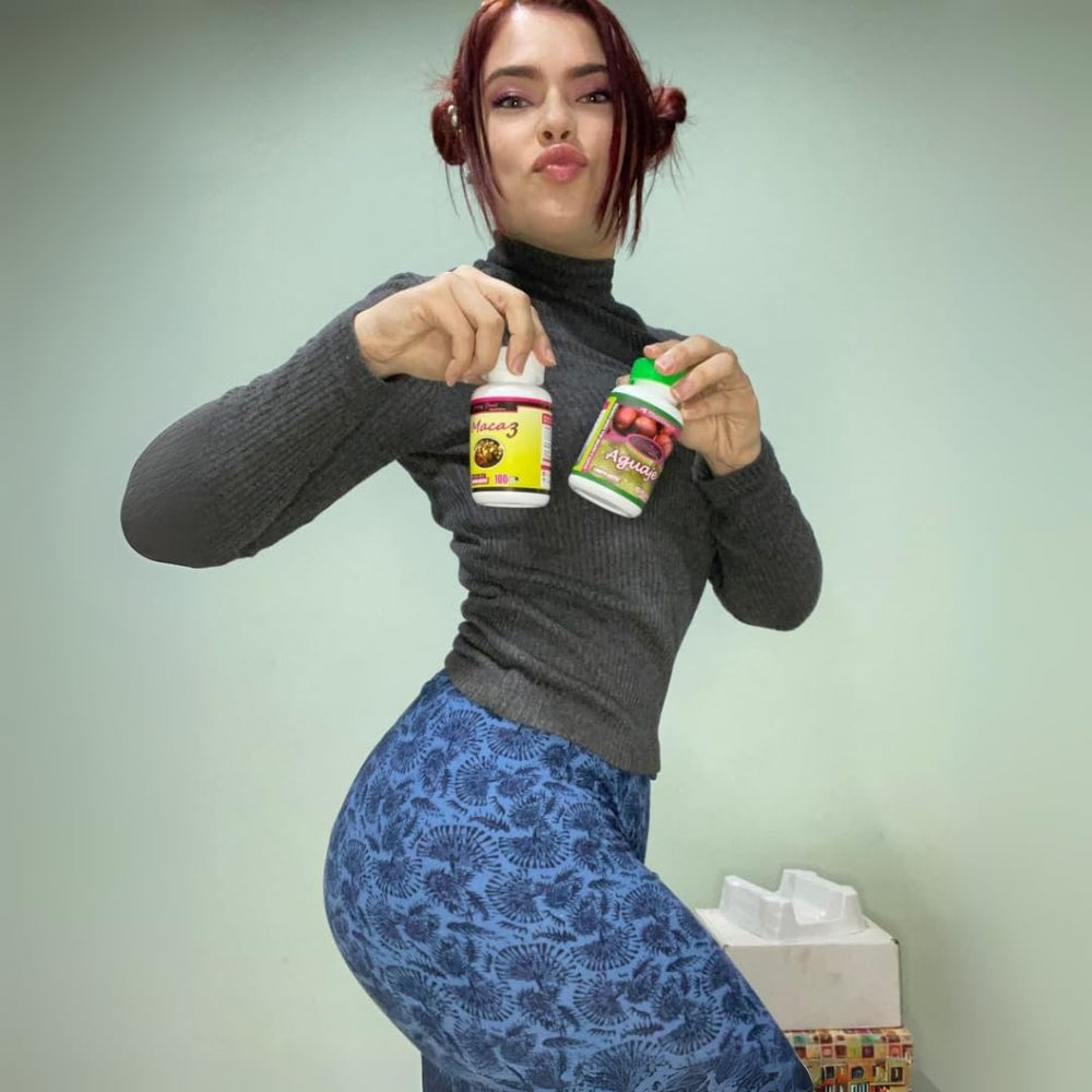 Curvy Fruit yellow maca capsules for definition and energy