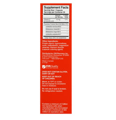 Ingredients panel of CVS Health Digestive Probiotic capsules shows prebiotic inulin and strains.
