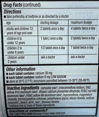 CVS Health dosing directions label emphasizes safe, directional use.