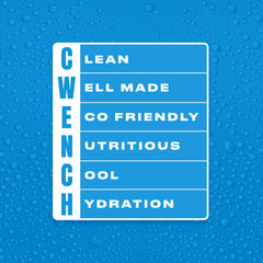 CWENCH Hydration NSF Sport badge image signaling safety and quality