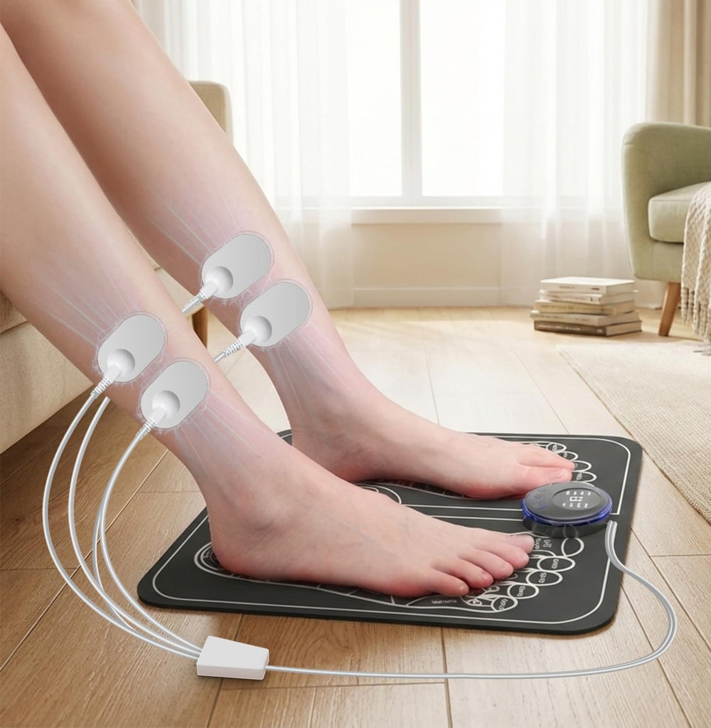 CWTUL Health Expert Electronic Stimulator safety-tested device with compliant electrode pads.