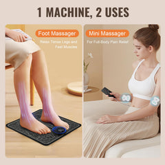 CWTUL EMS foldable design for portable use at home or travel