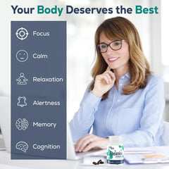 CyberCerix calm focus desk scene suggests daily mindful routine