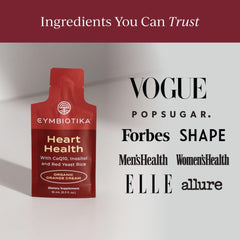 CYMBIOTIKA CareFlow Mango Powder close-up indicating vascular-friendly ingredients.