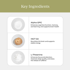 CYMBIOTIKA coconut vanilla flavor tub conveys clean, vegan, sugar-free nootropic cream.