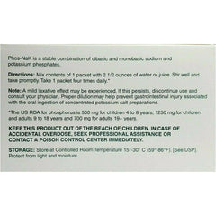 Cypress Phos-NaK powder concentrate to mix with water.