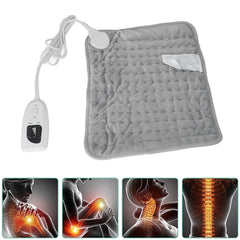 CYSFETENA heating pad shows six temperature modes for customizable warmth