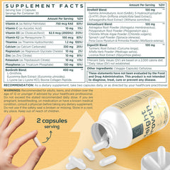 CystoRebalance high-absorption formula represented by turmeric and zinc imagery