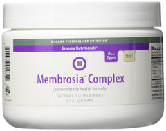 D'Adamo Membrosia Complex bottle shown for daily cellular support.
