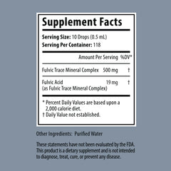 D R P Organic Trace Minerals Drops dropper enables precise daily dosing
