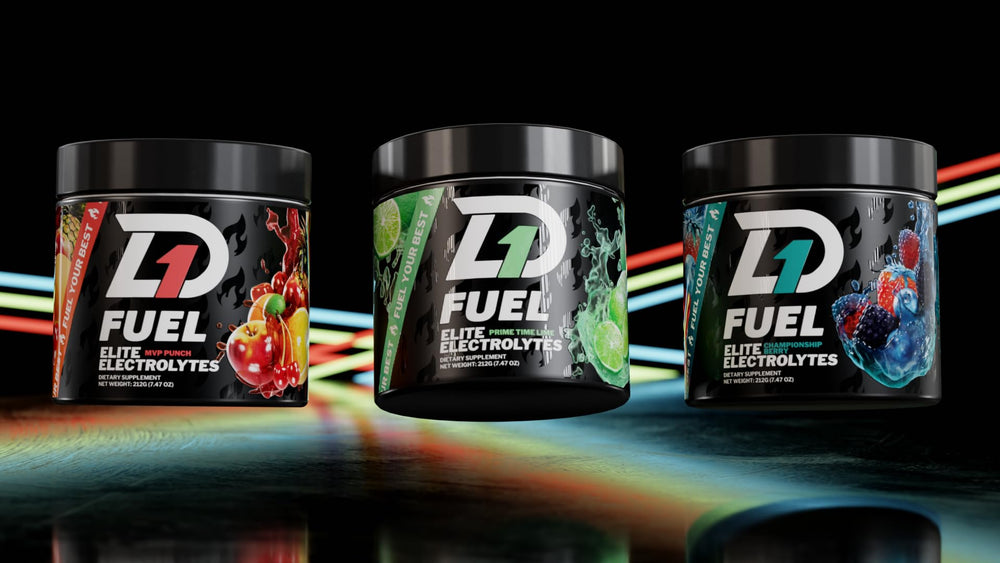 D1 Fuel No Food Dyes close-up highlights clean ingredients and kid-friendly formula