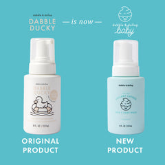 Dabble & Dollop Lullaby Lather chamomile infusion hints at soothing ingredient blend.
