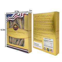 DABC OAK LAND Wisconsin ginseng slices ready for tea or cooking.