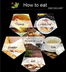 DABC OAK LAND DOL box back-label with product details and storage tips