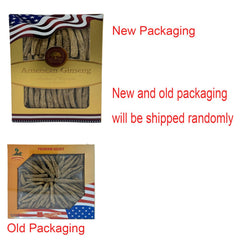 DABC OAK LAND dried American ginseng root detail