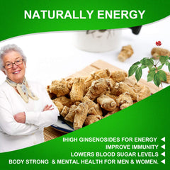 DABC OAK LAND lifestyle moment with ginseng tea for energy.