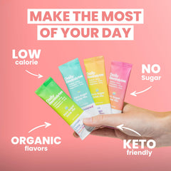 Lemon lime flavor packets for quick rehydration