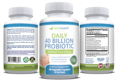 Daily Health capsules on-the-go use for potential daily immune and digestion support.