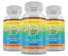Daily Health FlexProtex D 884mg bottle front view for everyday joint support.