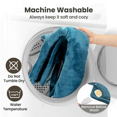 DAILYLIFE heating pad dimensions 26x35 inches for comprehensive warmth.