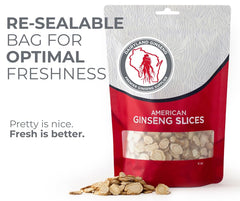 Dairyland Ginseng Slices stirred into congee for richer flavor.