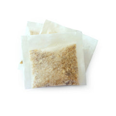 Dairyland Wisconsin Ginseng Tea Bags closeup shows pure, non-GMO ingredients.
