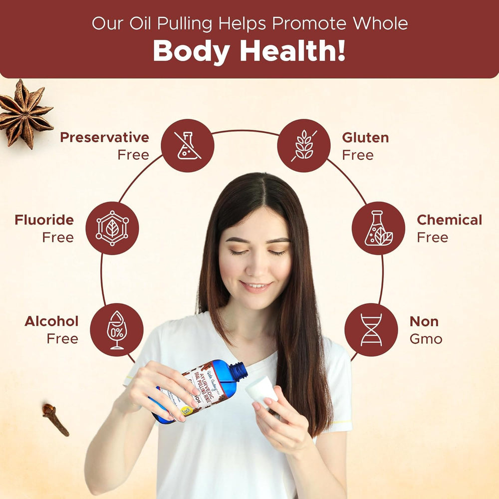 Dale Audrey cinnamon-flavored mouthwash with fresh breath benefits