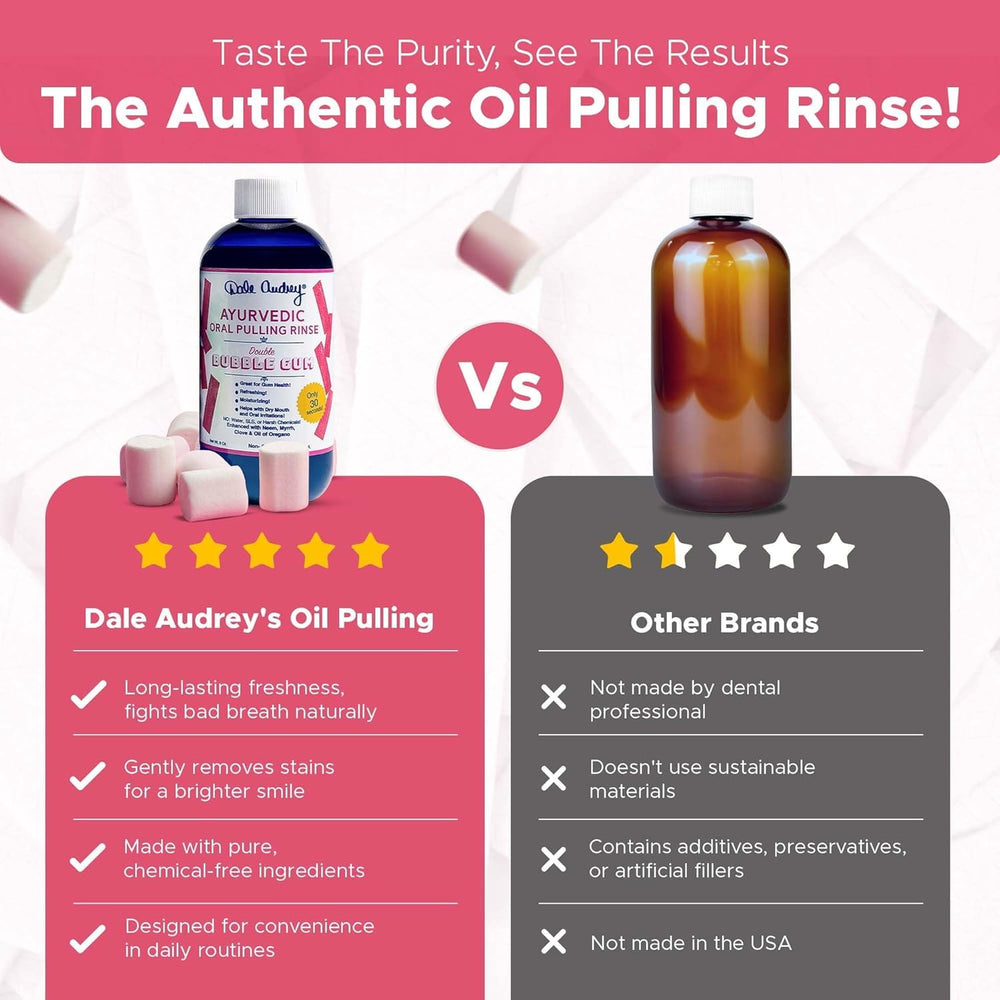 Dale Audrey pack-of-3 oral rinse for routine convenience.