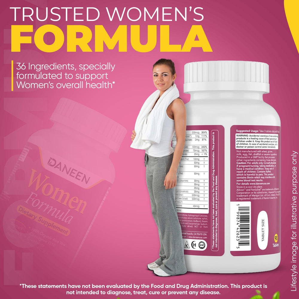 DANEEN vegan clean formula offers a plant based daily multivitamin option.