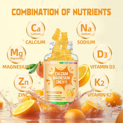 DANEW Pro Orange-120 gummies closeup; vibrant texture hints at high-potency formula.
