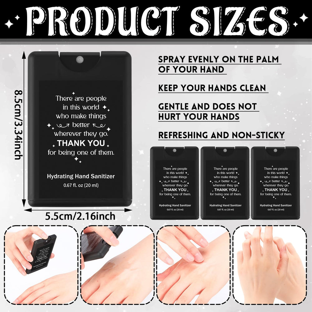 Dansib travel-size sanitizer spray fits pockets and purses