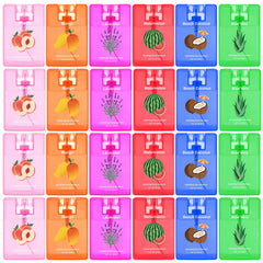 Dansib 24-pcs hand sanitizer spray packaging shown, portable pocket sprays for convenient use.