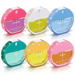 Dansib six-pack hydrating hand sanitizer sprays for convenient bulk use on the go.