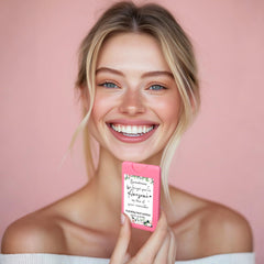 Dansib compact pink hand sanitizer with travel-ready design and rose scent.