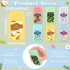 Dansib chamomile scented hand sanitizer spray bottle for gentle refreshing clean