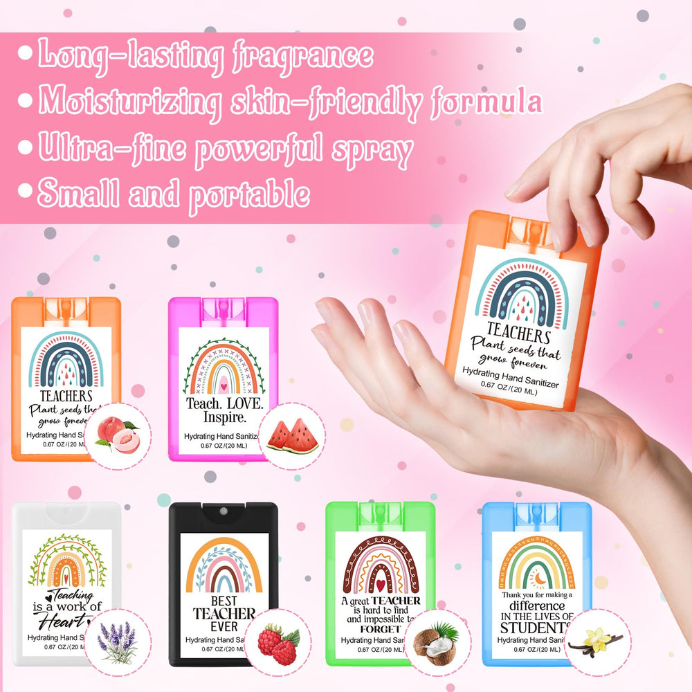 Dansib rainbow-themed stickers on packaging.