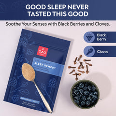 DAO Labs Cool Slumber scoop included for easy, mess-free servings.