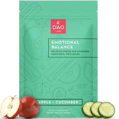DAO Labs Emotional Balance powder bottle ready for daily calm.