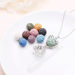 DAOCHONG ten color stones for versatile styling on the necklace