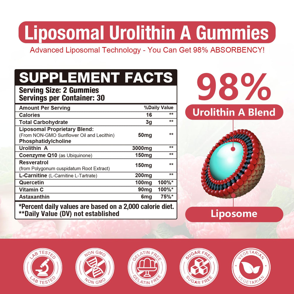 Darkenlst liposomal delivery system visualization highlights improved nutrient absorption.