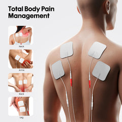 DASTOEJI dual therapy modes image emphasizes EMS and NMES+ options for flexibility.