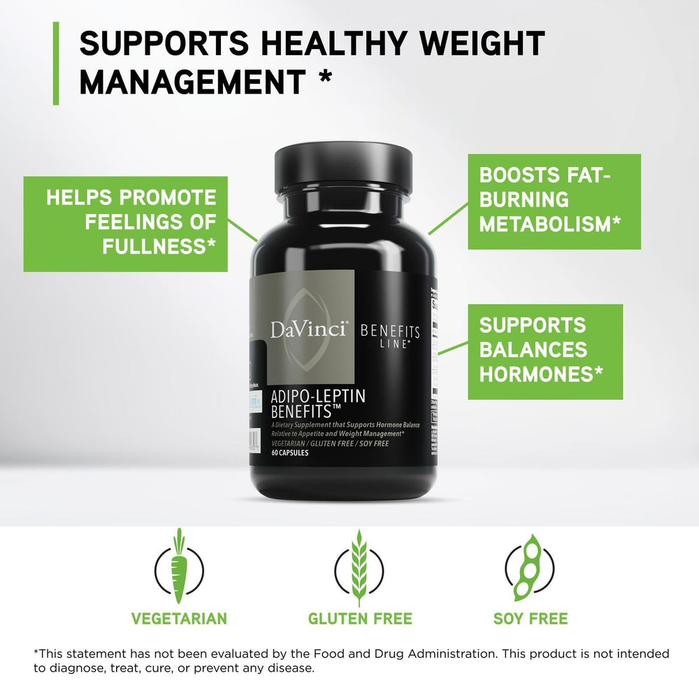 DAVINCI Adipo-Leptin with green tea extract, promoting energy and metabolism
