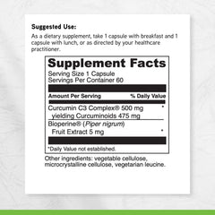 DAVINCI nutrition panel close-up shows serving size and key ingredients