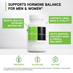 DaVinci DIMPro gluten-free seal ensuring allergen-conscious supplement choice.