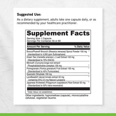 Green tea extract capsules in a clean package offering antioxidant-rich daily support.