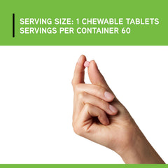 Davinci Labs Active Folate B12 chewable dosage scoop for easy daily use.