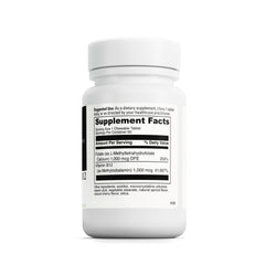 Davinci Labs Active Folate B12 chewable tablets on table for daily immune support.