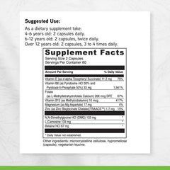 DAVINCI Labs Behavior Balance-DMG gluten-free badge on packaging highlights dietary suitability