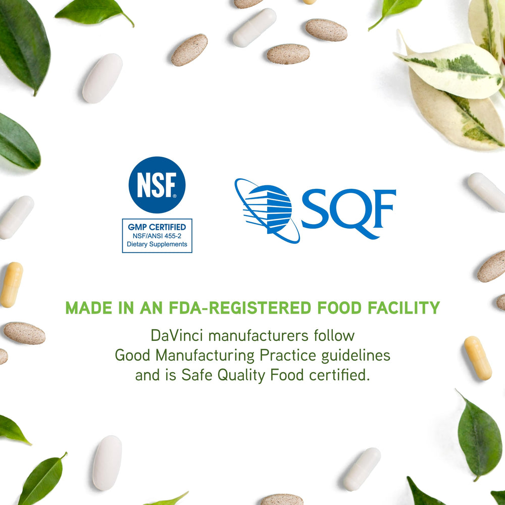 Davinci Labs GI Benefits packaging suitable for both men and women.