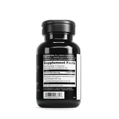 Close-up of DAVINCI Labs Telomere Benefits capsules highlighting veggie format for energy support.